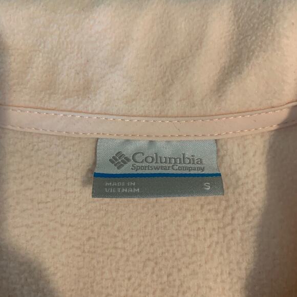 Columbia Sweatshirt Womens S Small Multi Fleece Benton Springs Half Snap Buttons - Picture 9 of 13